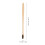 40 Pcs Disposable Bamboo Toothbrushes For Home Use Black White 11