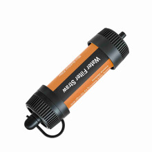 Tragbarer Wasserfilter-Strohhalm 8.000 l 0,01 Mikron Notfall Camping