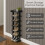NEO Neo 7 Tier Black Shoe Rack 6