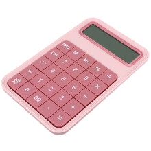 Pink 12-Stellig Lcd Berechnung Präzise Eingabe Kind Büro