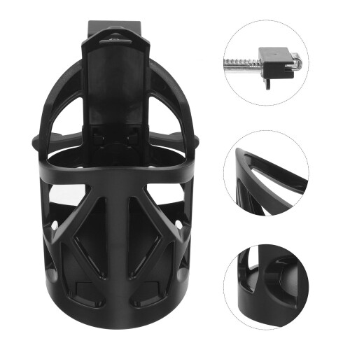 Automotive Cup Holder Kunststoff Schwarz 1 2