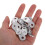 Zeltseil Spanner Silber 12 8