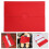 Certificate Hülle 30,8X23X1Cm Rot 3