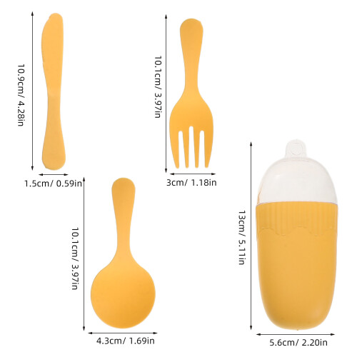 3 Sets Campinggeschirr Set Aus PP, Tragbar Für 1