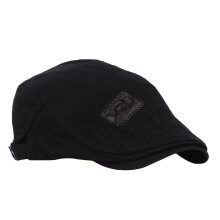 Herren Baumwoll Schiebermütze Herbst Baskenmütze