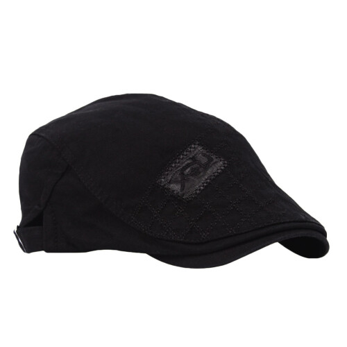 Herren Baumwoll Schiebermütze Herbst Baskenmütze