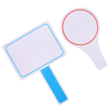 2Stk Mini Whiteboard Abstimmungskarten Punktekarten