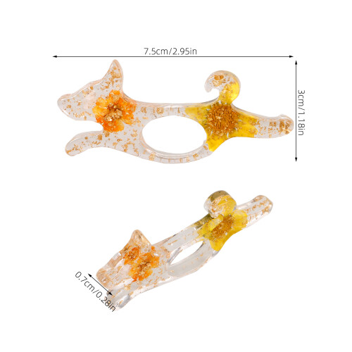 Worgeous Welpen Ring Lesezeichen Shaker Mit Ausgießer Orange 1
