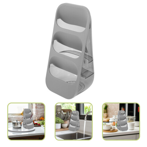 Mlins Besteckkasten Organizer Transparenter Essstäbchenhalter 2