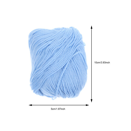 Portable Knitting Yarn Soft Protein - Rolls 1