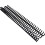 5 Buchbindungsscharnier 30x8 Cm Schwarz 2