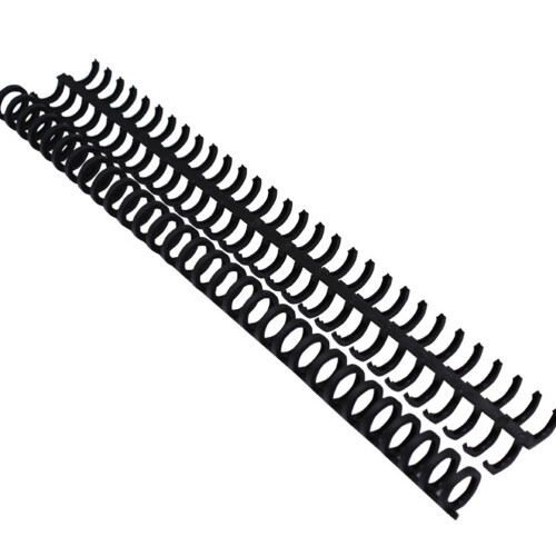 5 Buchbindungsscharnier 30x8 Cm Schwarz 1