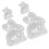 8 -Plastik-Backformen Für Kuchen Cookies 9