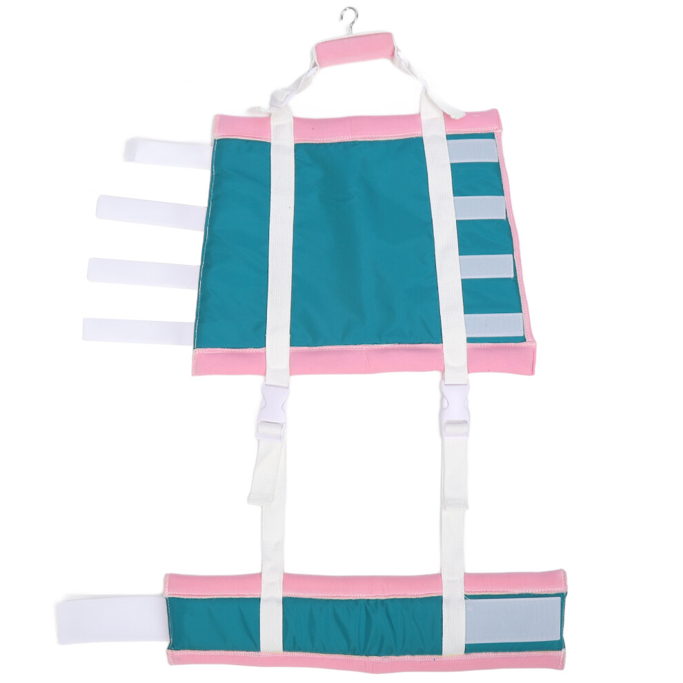 Lower Limb Traction Strap with Sponge Padding, Knee Fixation Belt, Oxford Cloth