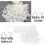 2000 Stuks Tag Rope Plastic Swing Wit 10