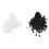 2000 Stuks Tag Rope Plastic Swing Wit 2