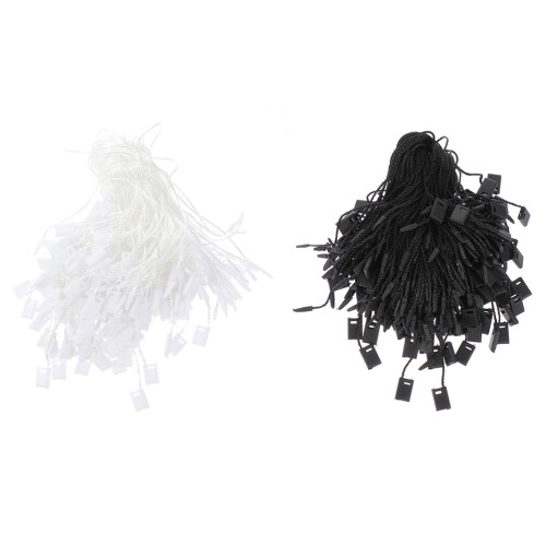 2000 Stuks Tag Rope Plastic Swing Wit 1