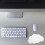 Wrist Rest Cloud Für Mauspad Memory Foam Weiß 1 8