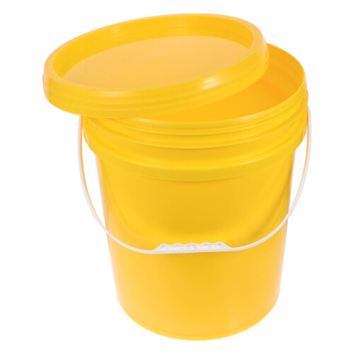 Plastic Eimer Mit Luftdichtem Deckel 25 L Mehrzweckbehälter