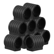 10 Bogenstuhl Das Drahttragbare Lüftergurt Outdoorstühle Schwarz