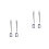 4 Pcs Double-Sided Transparent ID Badge Holders For Office School 9