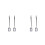 4 Pcs Double-Sided Transparent ID Badge Holders For Office School 10