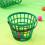 Basket Golfball Container Mit Halter Enthält Up 5