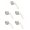 3000 Pcs Invisible Double Eyelid Tape Stickers Mesh Pattern L 8