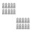 20 Pcs Steel Handle Wedge For Hammer Metal Replacement 4