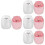 8 Pcs Cartoon Desktop Trash Can Small Garbage Bin 8