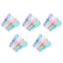 300Pcs Plastic Clothes Pegs Windproof Non-Slip Clothespins Multicolor