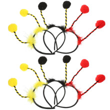 18 Pcs Antenna Headband Puffer Hair Accessory For Carnival