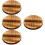 4Pcs Wood Teapot Lid Replacement Round Tea Kettle Cover 9