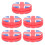 Tennisaccessoires Vibrationreductie Rood 5 11