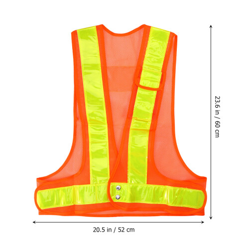 1 Stuks Reflecterend Vest Zichtbaarheid 1