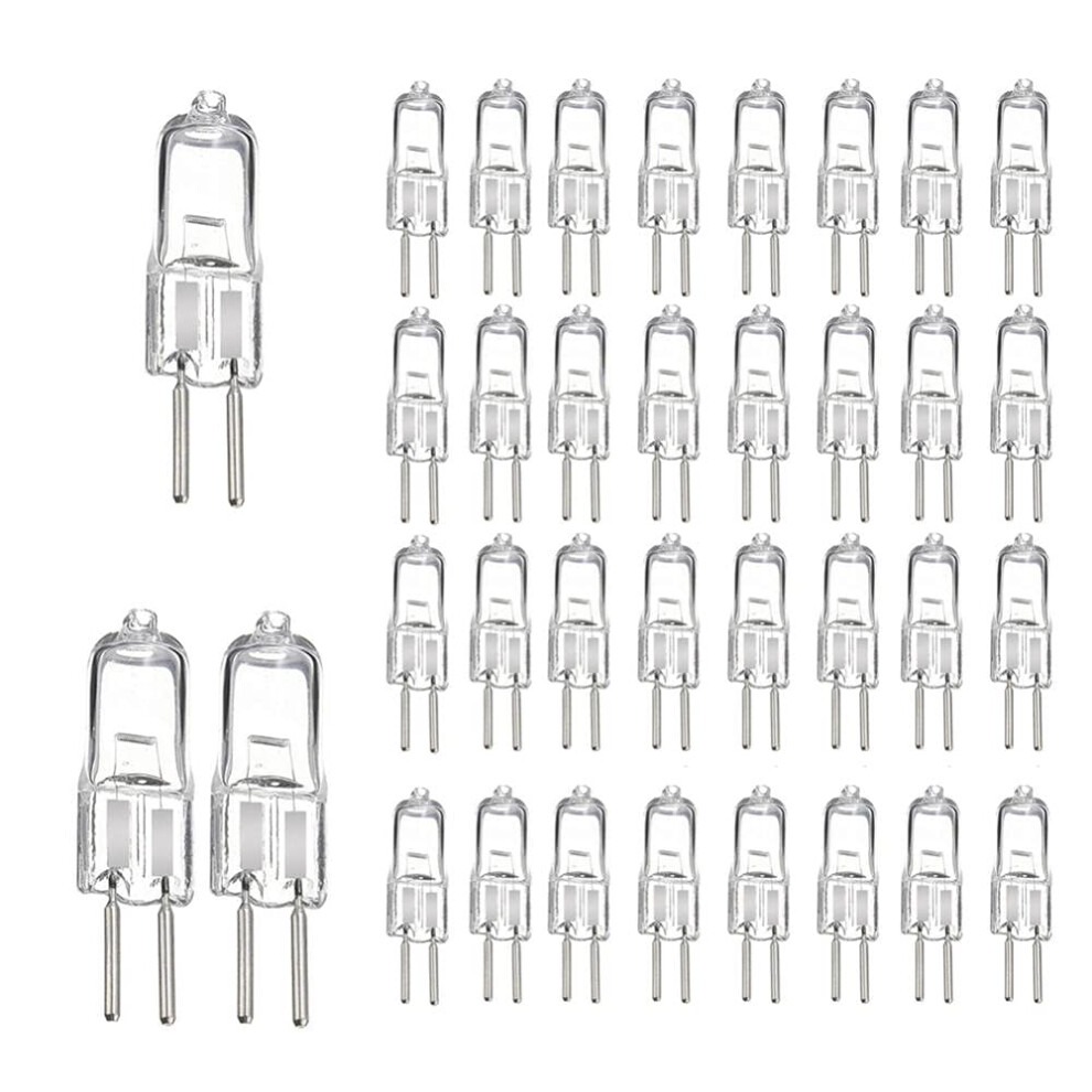 Halogen Bulbs Pack Of 35 G5.3-24V Capsule Bulbs Warm 20W-250W Range Light/White 9084446349269