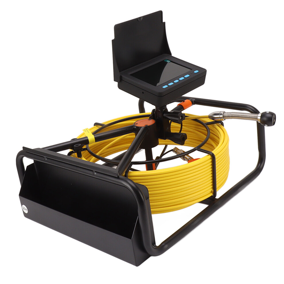 4.3 Inch Sewer Camera with 16GB Card, IP68 Waterproof, 14H Battery-image-OPC-PKZXTCH-NEW