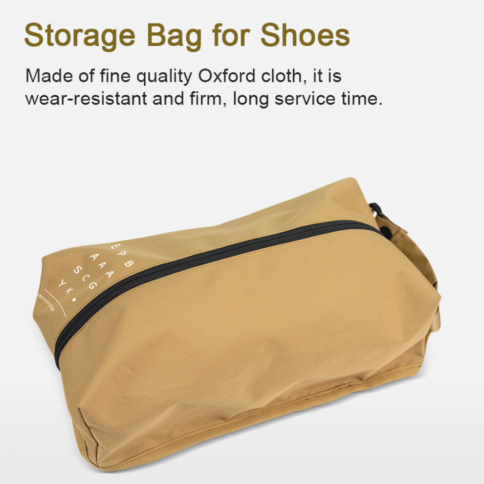 Waterproof Oxford Shoes Storage Bag - Sizes S & L, Portable, Dustproof, Green/Khaki/Black-image-OPC-PKZXTCW-NEW