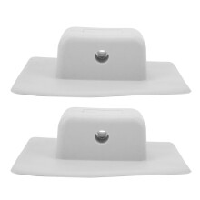 2 Stück PVC Kayak Navigationsständer für aufblasbare Boote und Yachten, Grau
