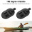 2PCS 180 Rotation Inflatable Kayak Tent Base in Durable PVC Material 5
