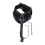 Adjustable 360 Compound Bow Release Aid with Soft Wristband Black 3