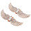 Raindrops Hoher Absatz Schuhclips Rose 2 8