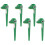 6 Golf Übungsartikel 7,00x2,30x2,00 Cm Grün 1