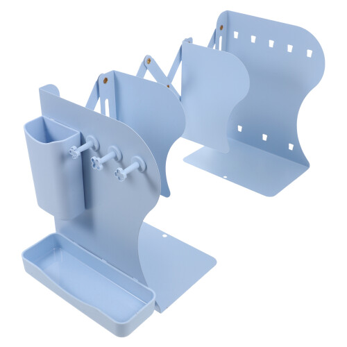 Generic Buchstützen Himmelblau ABS