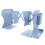 Generic Buchstützen Himmelblau ABS 10