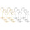Raindrops 12 Hochzeitsständer Desktop Visitenkartenhalter 5