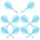 Form Dartflights 10Stk Mit Pp Material Zum Verschenken 11