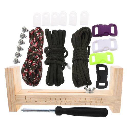 1 Set DIY Schlüsselband Werkzeugkasten Bambus Armband