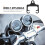 Motorradinstrumente Halterung 1St 7,5*7,0*0,2Zoll Metall Schwarz 8