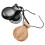 Castanet Holzklapper Naturholz 2St 8,8X6,3X2,2Cm 1